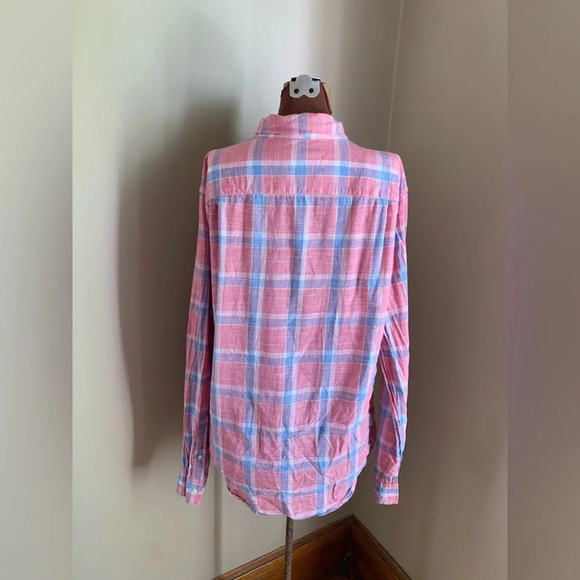 American eagle button down shirt, plaid, long sleeve - Picture 5 of 8